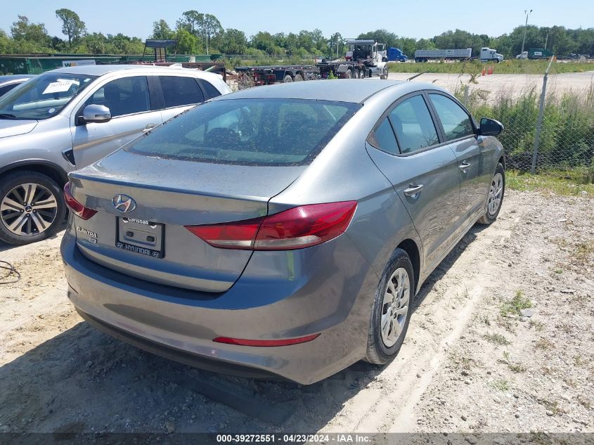 KMHD74LF6JU542679 | 2018 HYUNDAI ELANTRA