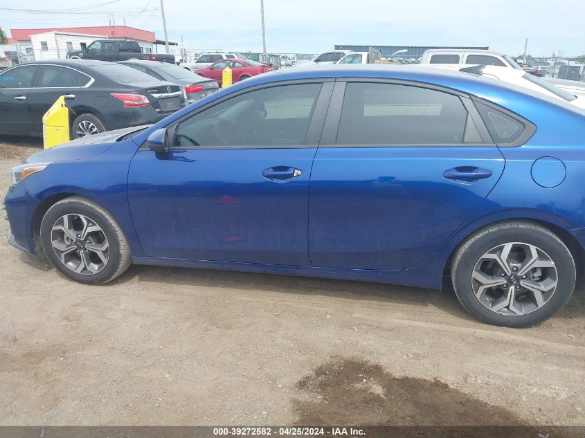 2021 Kia Forte Lxs VIN: 3KPF24ADXME291584 Lot: 39272582