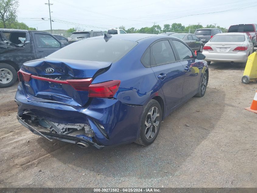 2021 Kia Forte Lxs VIN: 3KPF24ADXME291584 Lot: 39272582