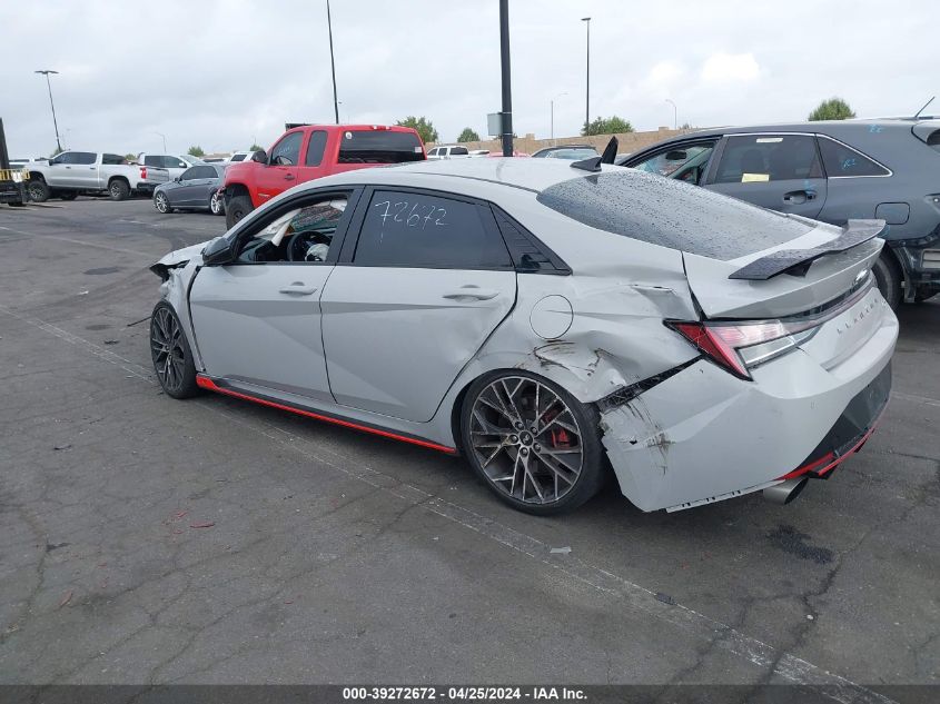 2023 Hyundai Elantra N VIN: KMHLW4AK0PU009542 Lot: 39272672