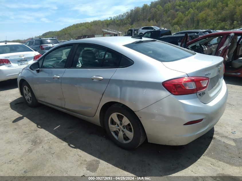 3G1BC5SM6HS558722 2017 Chevrolet Cruze Ls Auto