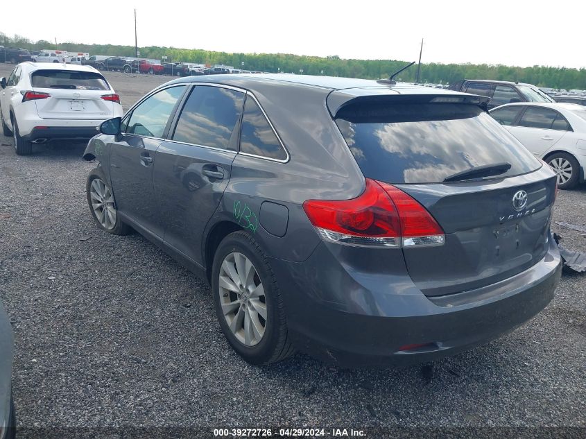 2015 Toyota Venza Le VIN: 4T3ZA3BB7FU093690 Lot: 39272726