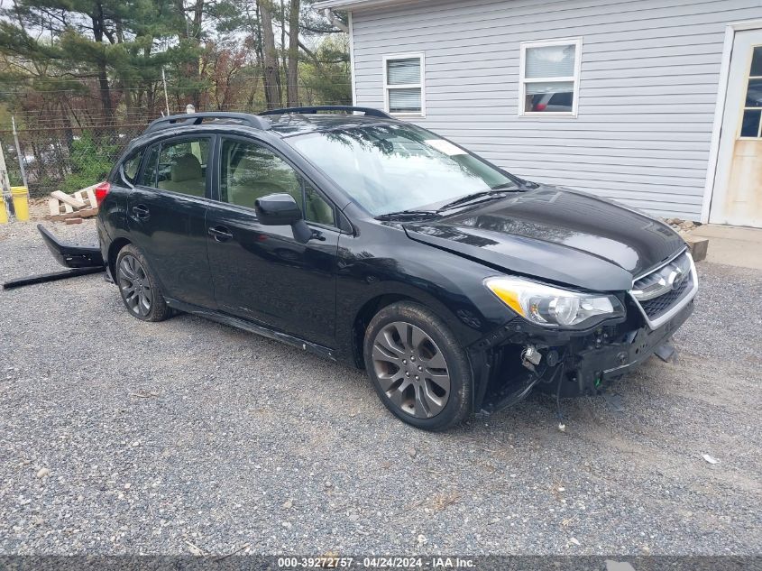 2014 SUBARU IMPREZA 2.0I SPORT PREMIUM - JF1GPAL68E8229797