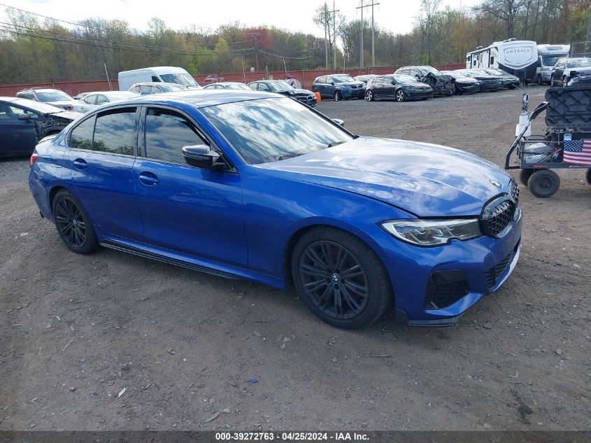 2020 BMW 3 Series M340I xDrive VIN: WBA5U9C04LFH46317 Lot: 39272763