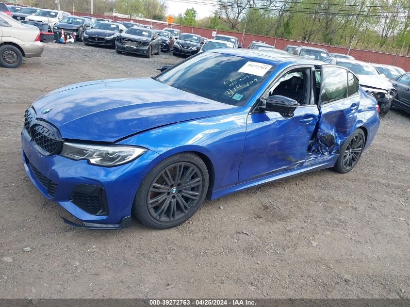 2020 BMW 3 Series M340I xDrive VIN: WBA5U9C04LFH46317 Lot: 39272763