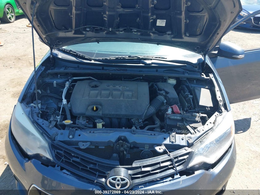 2015 TOYOTA COROLLA S PLUS - 5YFBURHE7FP284291