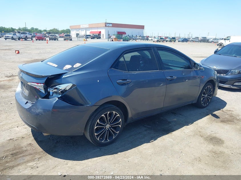 2015 TOYOTA COROLLA S PLUS - 5YFBURHE7FP284291