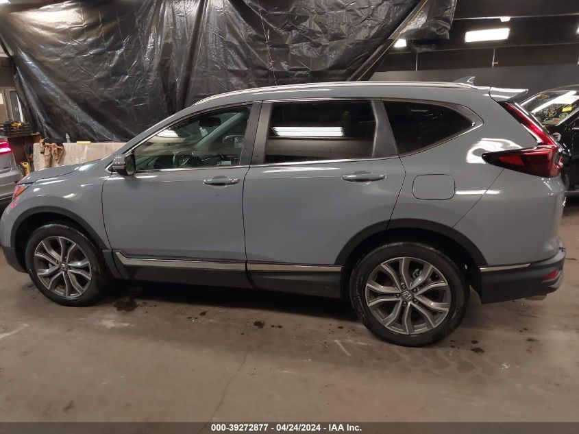 2022 Honda Cr-V Awd Touring VIN: 2HKRW2H98NH609948 Lot: 39272877