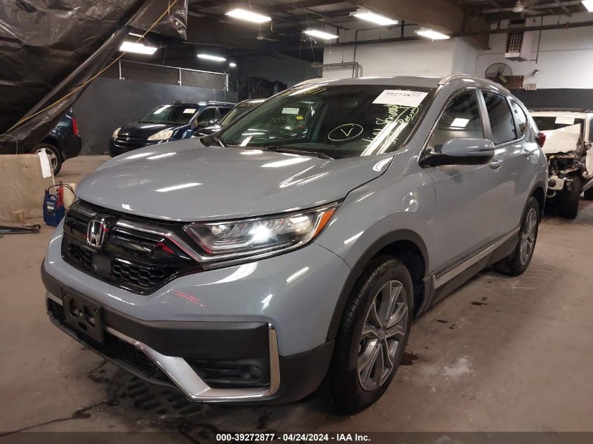 2022 Honda Cr-V Awd Touring VIN: 2HKRW2H98NH609948 Lot: 39272877