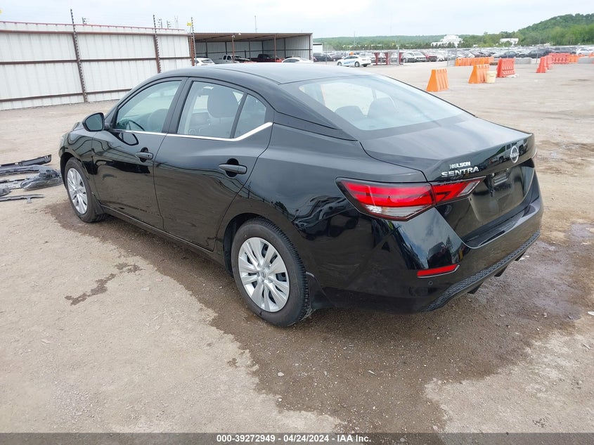 VIN 3N1AB8BV4RY202738 2024 NISSAN SENTRA S XTRONIC CVT