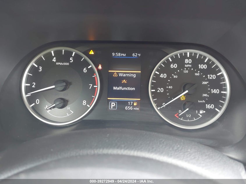 VIN 3N1AB8BV4RY202738 2024 NISSAN SENTRA S XTRONIC CVT