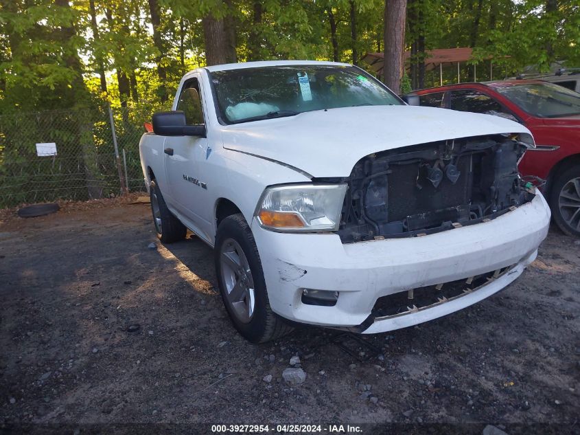 2012 Ram 1500 St VIN: 3C6JD6AT2CG141485 Lot: 39272954