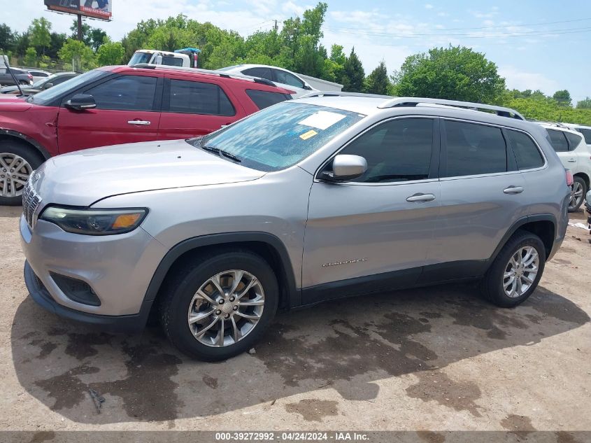 2019 Jeep Cherokee Latitude Fwd VIN: 1C4PJLCB0KD171983 Lot: 39272992