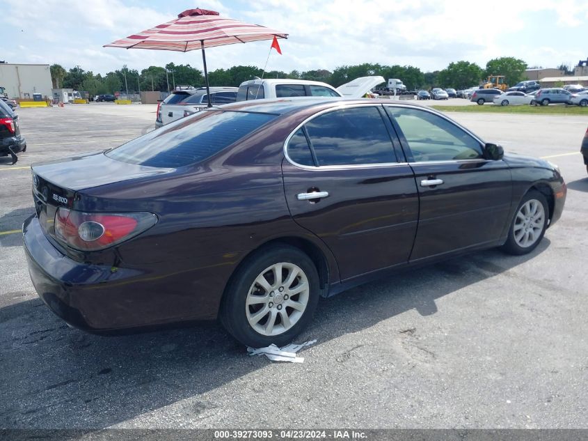 JTHBF30G520071931 | 2002 LEXUS ES 300