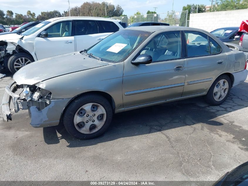 2004 Nissan Sentra 1.8S VIN: 3N1CB51D54L466458 Lot: 39273129