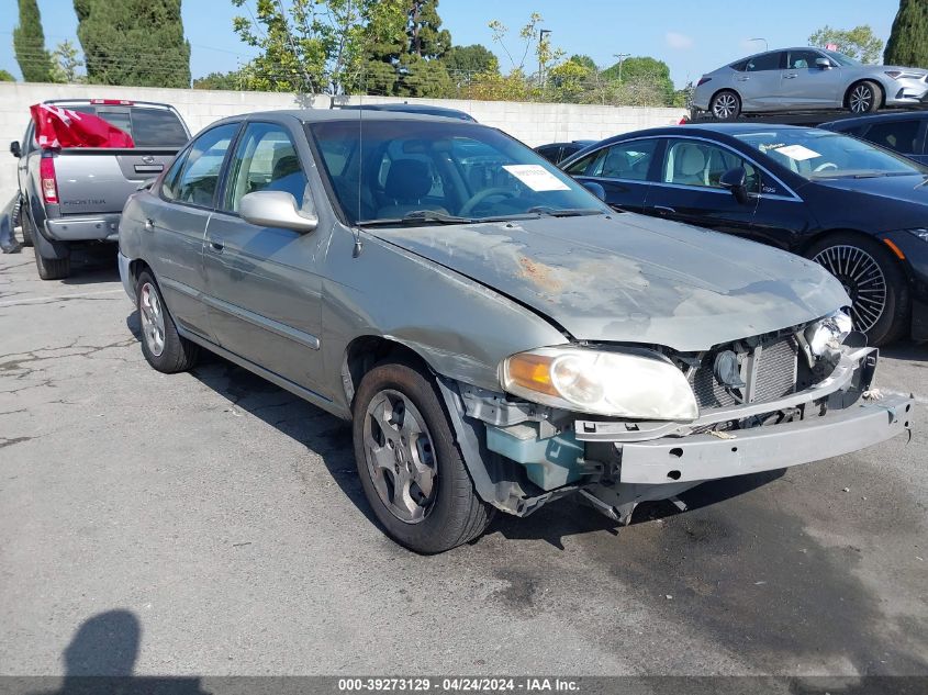 2004 Nissan Sentra 1.8S VIN: 3N1CB51D54L466458 Lot: 39273129