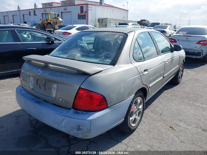 2004 Nissan Sentra 1.8S VIN: 3N1CB51D54L466458 Lot: 39273129