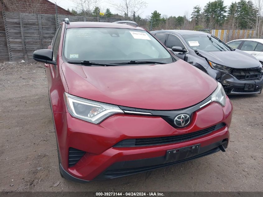 2018 Toyota Rav4 Le VIN: JTMBFREV4JD22435 Lot: 39273144