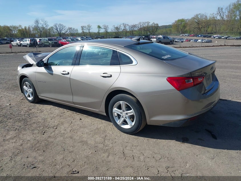 VIN 1G1ZB5ST8NF211871 2022 CHEVROLET MALIBU FWD LS
