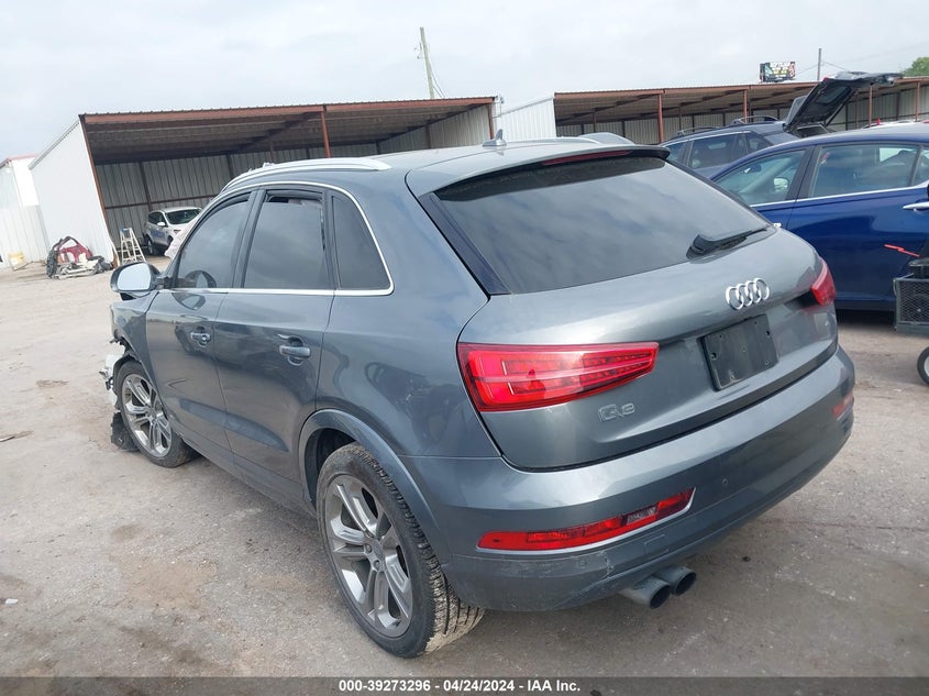 2016 Audi Q3 2.0T Premium Plus VIN: WA1BFCFS6GR022991 Lot: 39273296