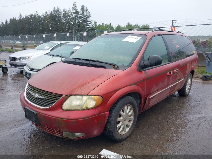 2001 Chrysler Town & Country Lxi VIN: 2C8GP54L41R210912 Lot: 39273310