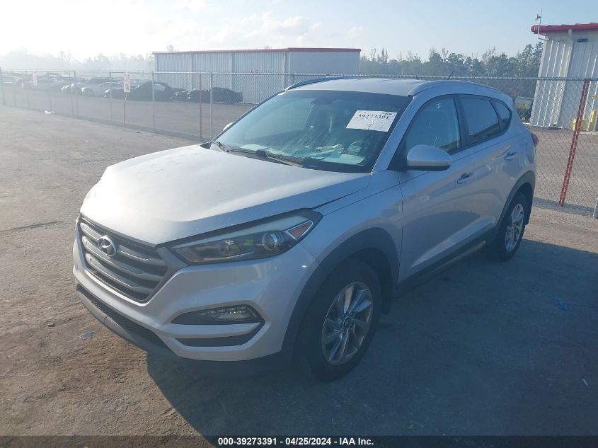 2016 Hyundai Tucson Se VIN: KM8J33A40GU236211 Lot: 39273391