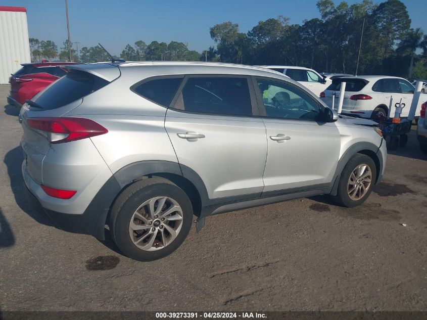 2016 Hyundai Tucson Se VIN: KM8J33A40GU236211 Lot: 39273391