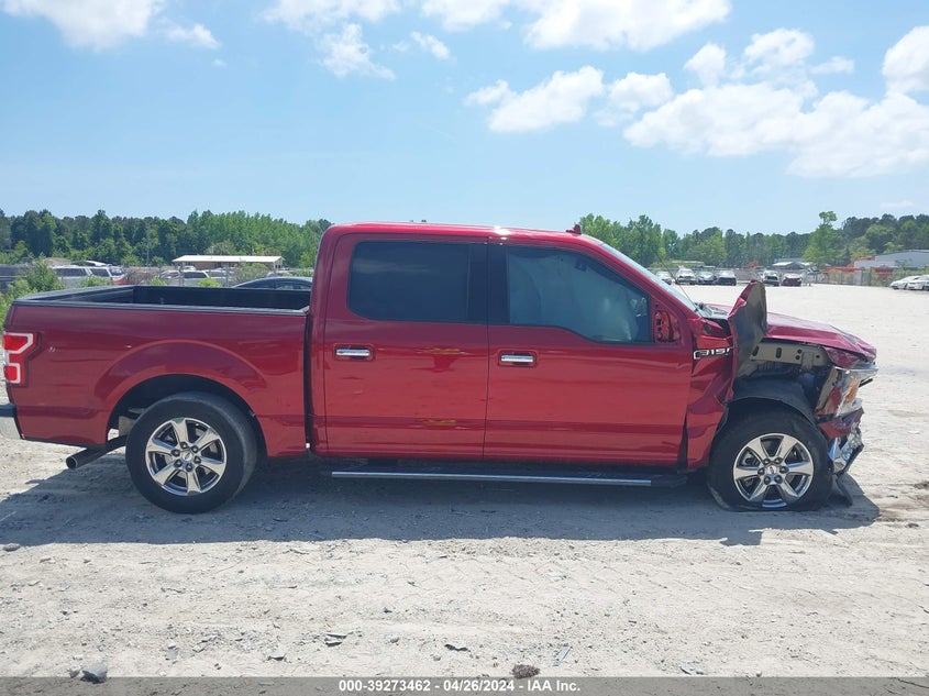 VIN 1FTEW1CP7JFC98032 2018 FORD F-150 XLT
