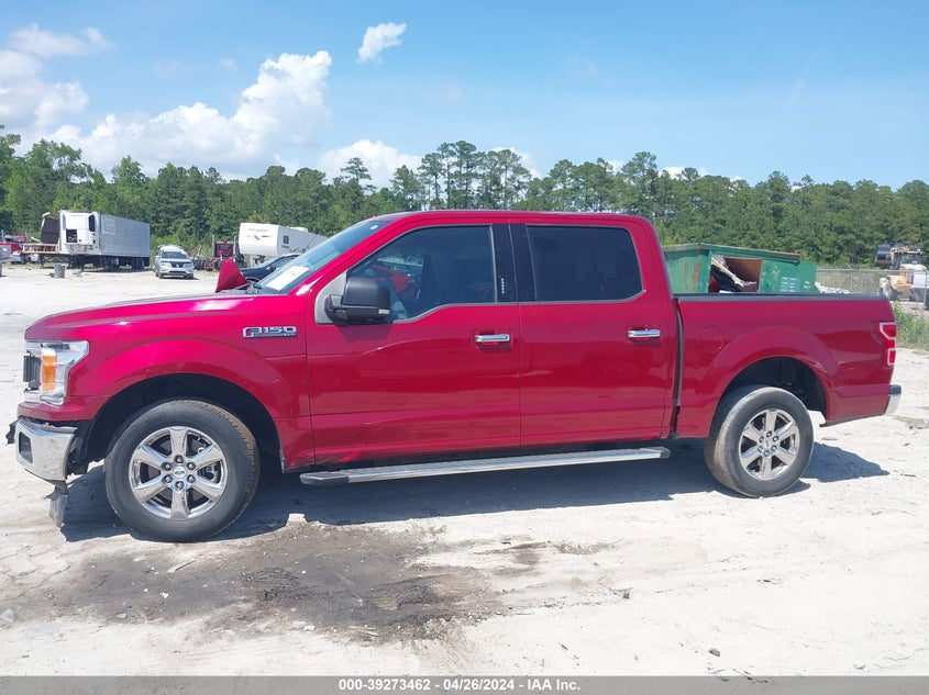 VIN 1FTEW1CP7JFC98032 2018 FORD F-150 XLT