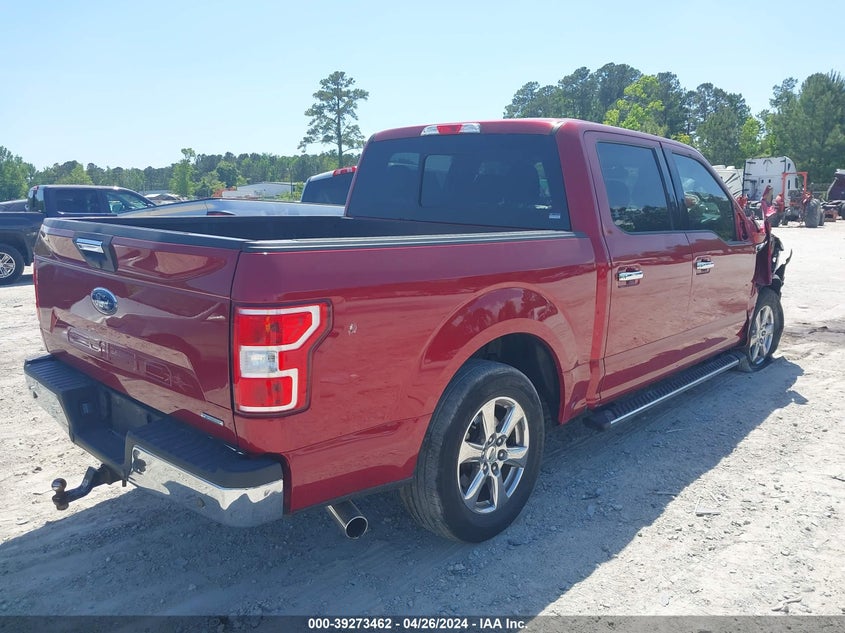 VIN 1FTEW1CP7JFC98032 2018 FORD F-150 XLT