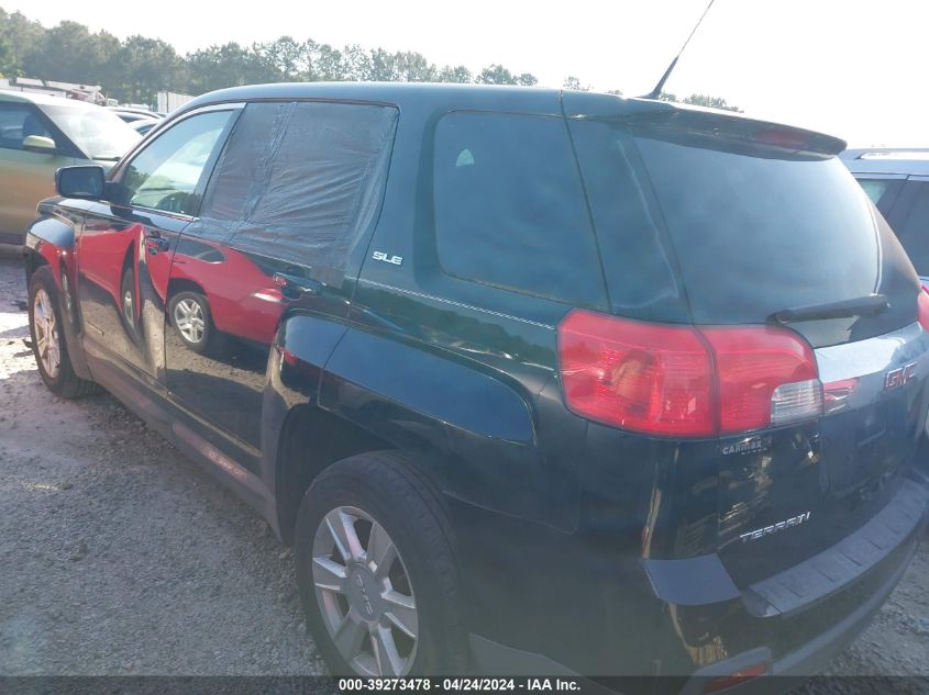 2010 GMC Terrain Sle-1 VIN: 2CTALBEW8A6406352 Lot: 39273478