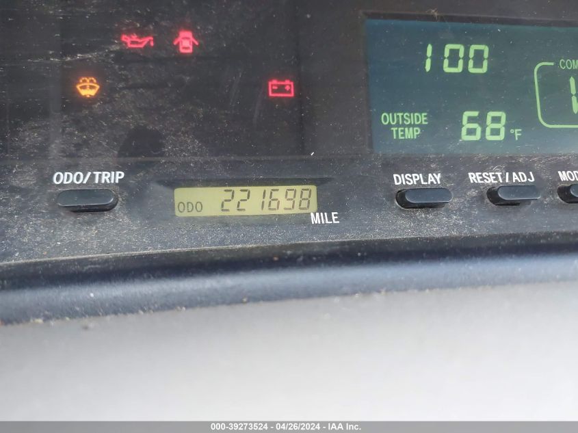 4T1BF28B41U124223 2001 Toyota Avalon Xls