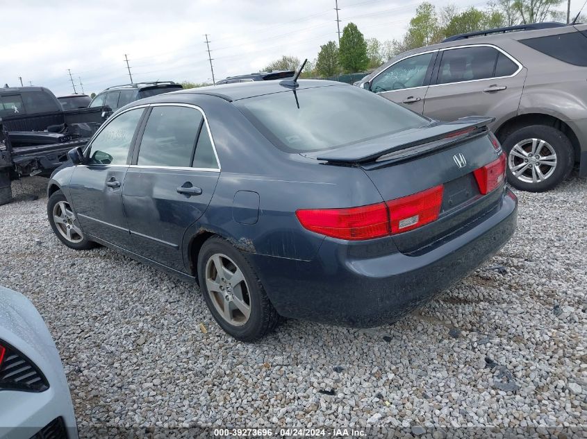 JHMCN36575C014937 | 2005 HONDA ACCORD HYBRID