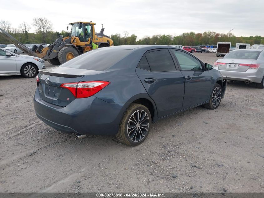 2014 Toyota Corolla S Plus VIN: 2T1BURHE2EC073644 Lot: 39273818