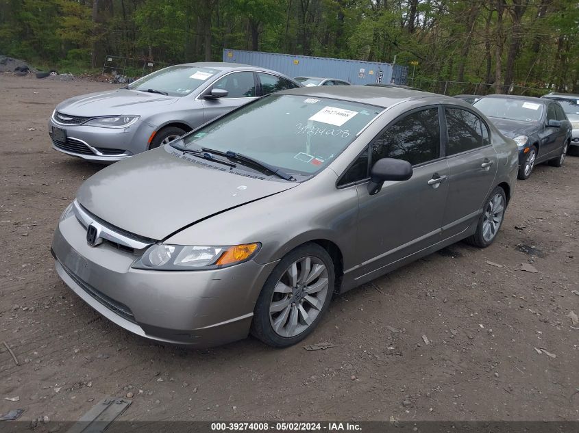 2006 Honda Civic Lx VIN: 2HGFA16576H524719 Lot: 40291305