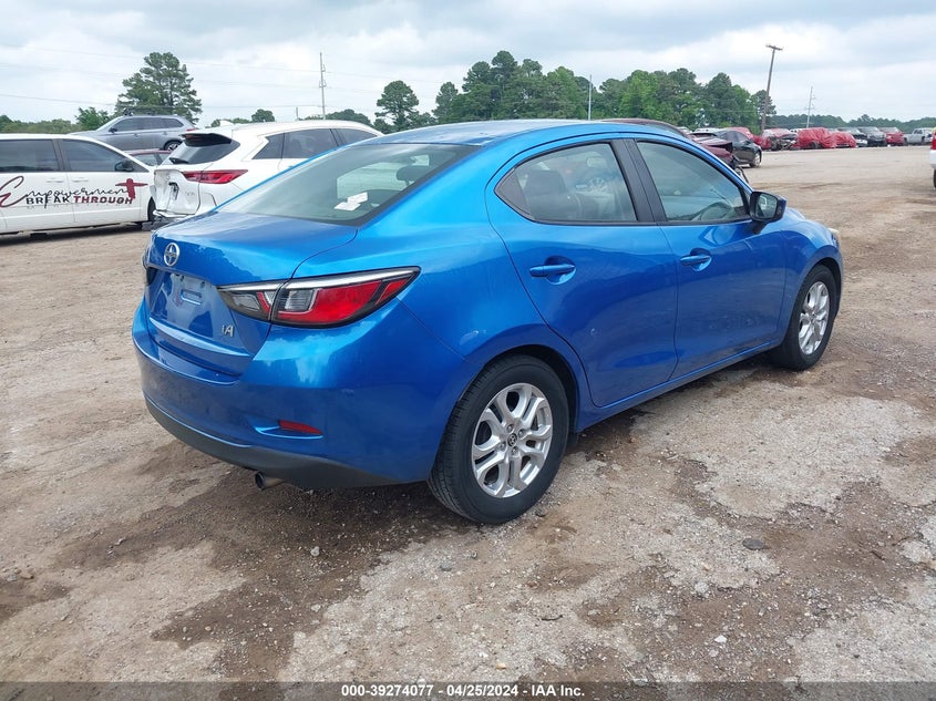 2016 Scion Ia VIN: 3MYDLBZV7GY119037 Lot: 39274077