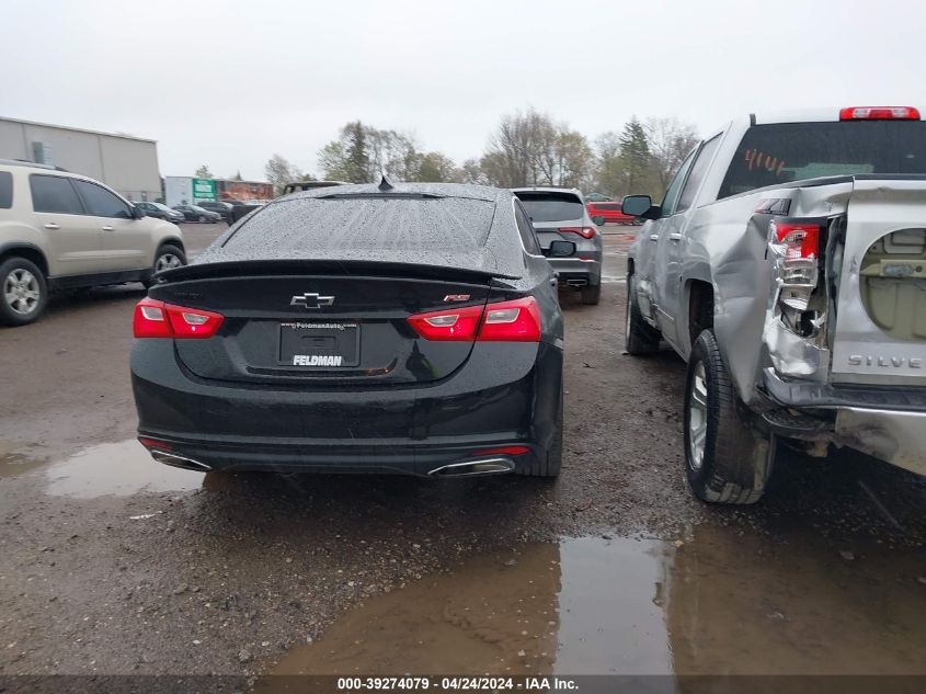 2022 Chevrolet Malibu Fwd Rs VIN: 1G1ZG5ST0NF101222 Lot: 39274079