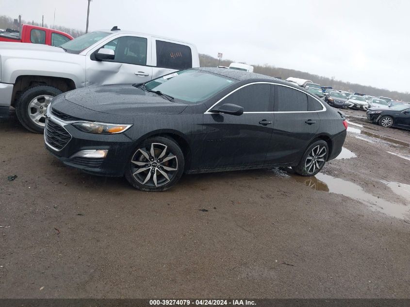 2022 Chevrolet Malibu Fwd Rs VIN: 1G1ZG5ST0NF101222 Lot: 39274079