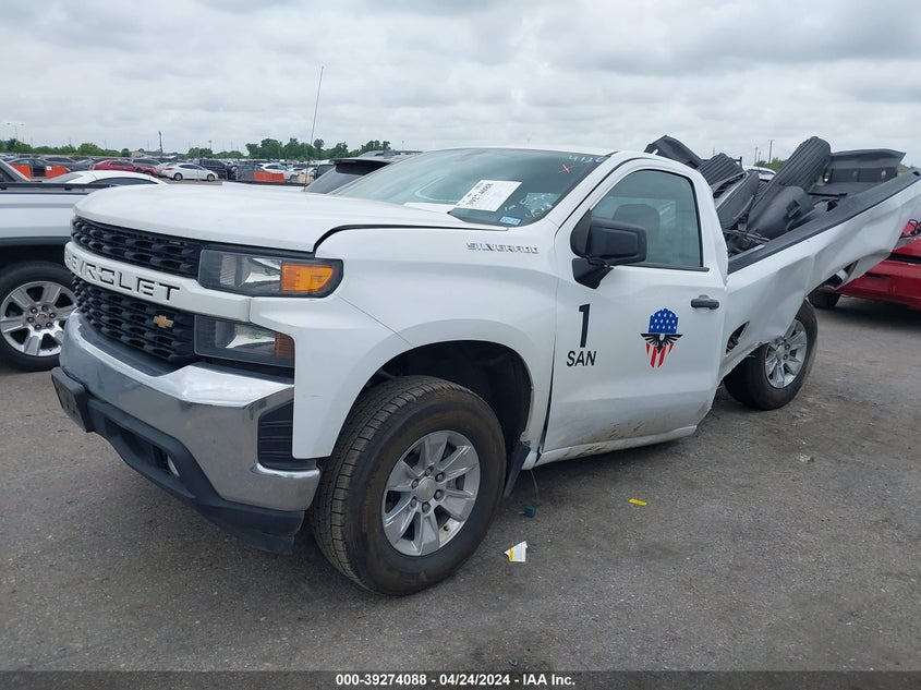 2021 CHEVROLET SILVERADO 5.3L V8 FI OHV 16V N(VIN: 3GCNWAEF4MG394126