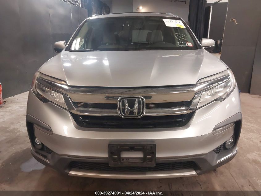 2019 Honda Pilot Touring VIN: 5FNYF6H94KB045860 Lot: 39274091