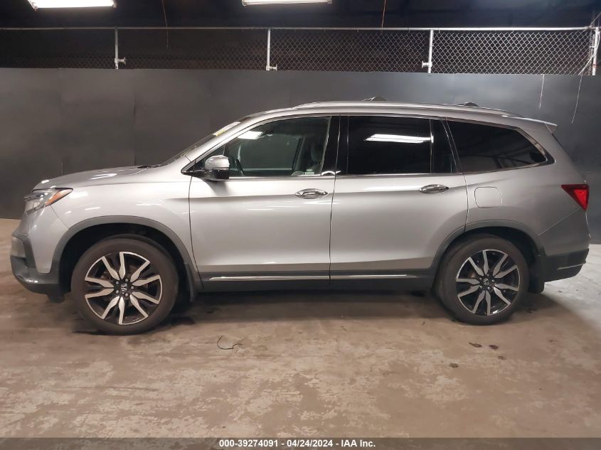 2019 Honda Pilot Touring VIN: 5FNYF6H94KB045860 Lot: 39274091