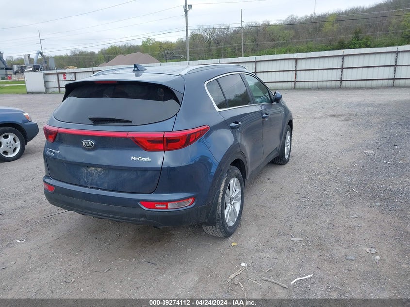 VIN KNDPMCAC9J7421947 2018 KIA SPORTAGE LX
