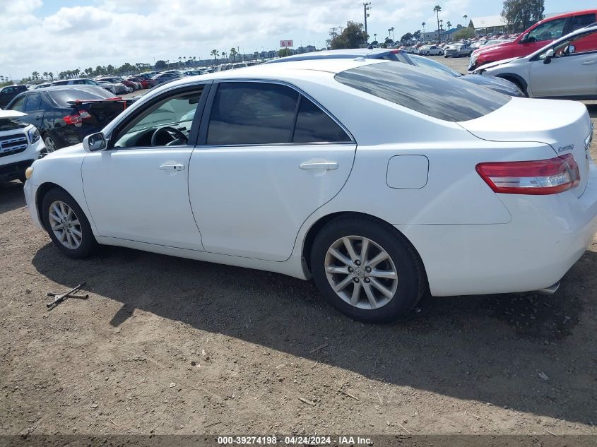 2011 Toyota Camry Xle V6 VIN: 4T1BK3EK8BU626109 Lot: 39274198