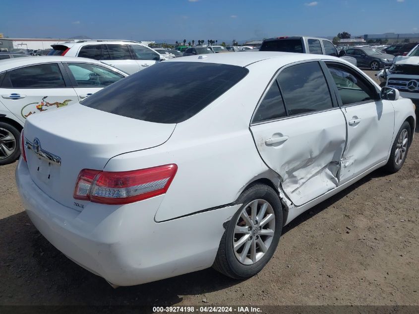 2011 Toyota Camry Xle V6 VIN: 4T1BK3EK8BU626109 Lot: 39274198