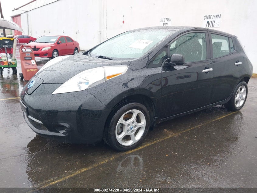 2014 Nissan Leaf Sv VIN: 1N4AZ0CP7EC340471 Lot: 39274228