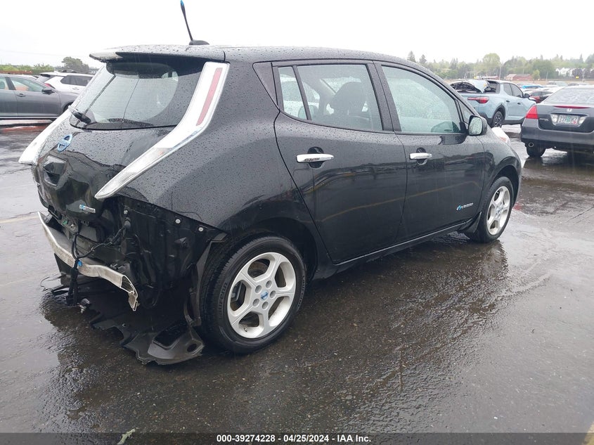 2014 Nissan Leaf Sv VIN: 1N4AZ0CP7EC340471 Lot: 39274228