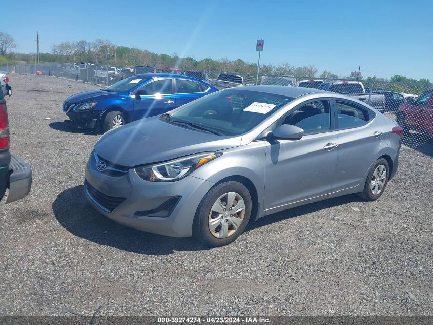 KMHDH4AE3GU543417 | 2016 HYUNDAI ELANTRA