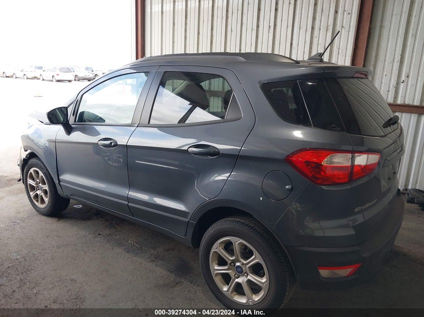 VIN MAJ3S2GE8MC440157 2021 FORD ECOSPORT SE