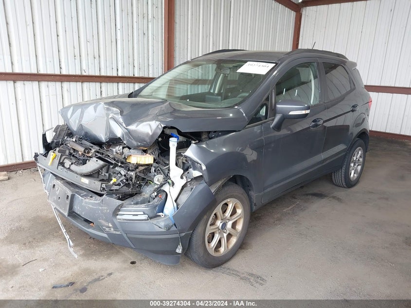 VIN MAJ3S2GE8MC440157 2021 FORD ECOSPORT SE