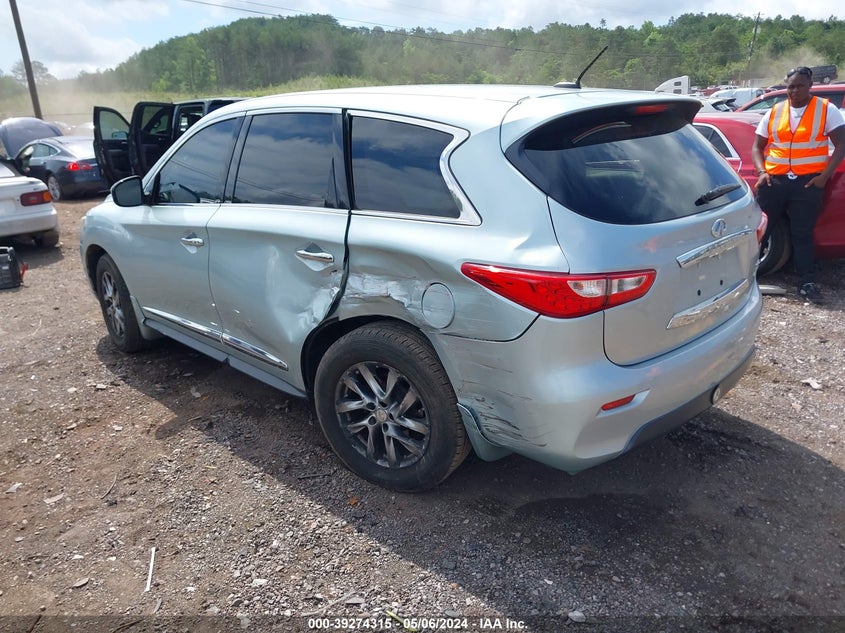 2013 Infiniti Jx35 VIN: 5N1AL0MM0DC338751 Lot: 39274315